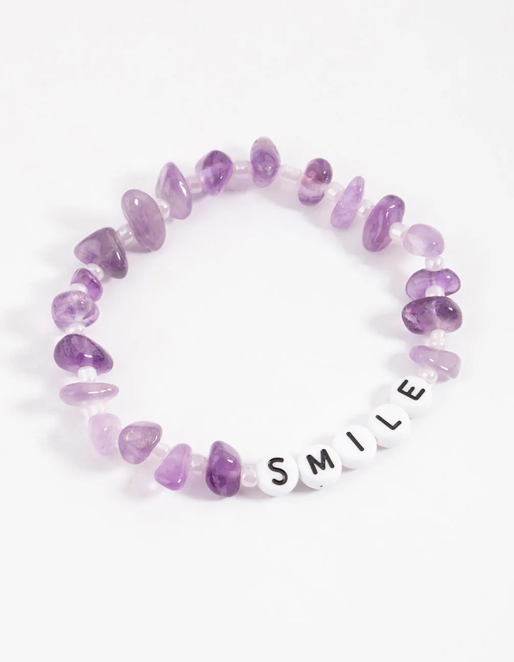 Amethyst Smile Bracelet