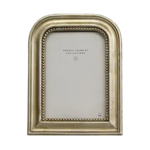 Beaded Arch Silver Photo Frame - 5x7"