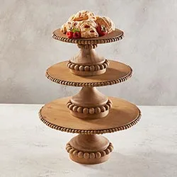 Beaded Cake Stand