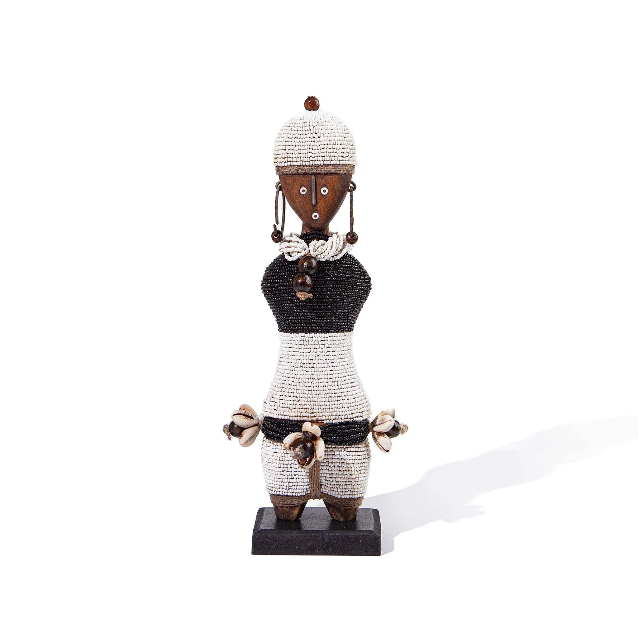 Black White Namji Fertility Doll Decor Object