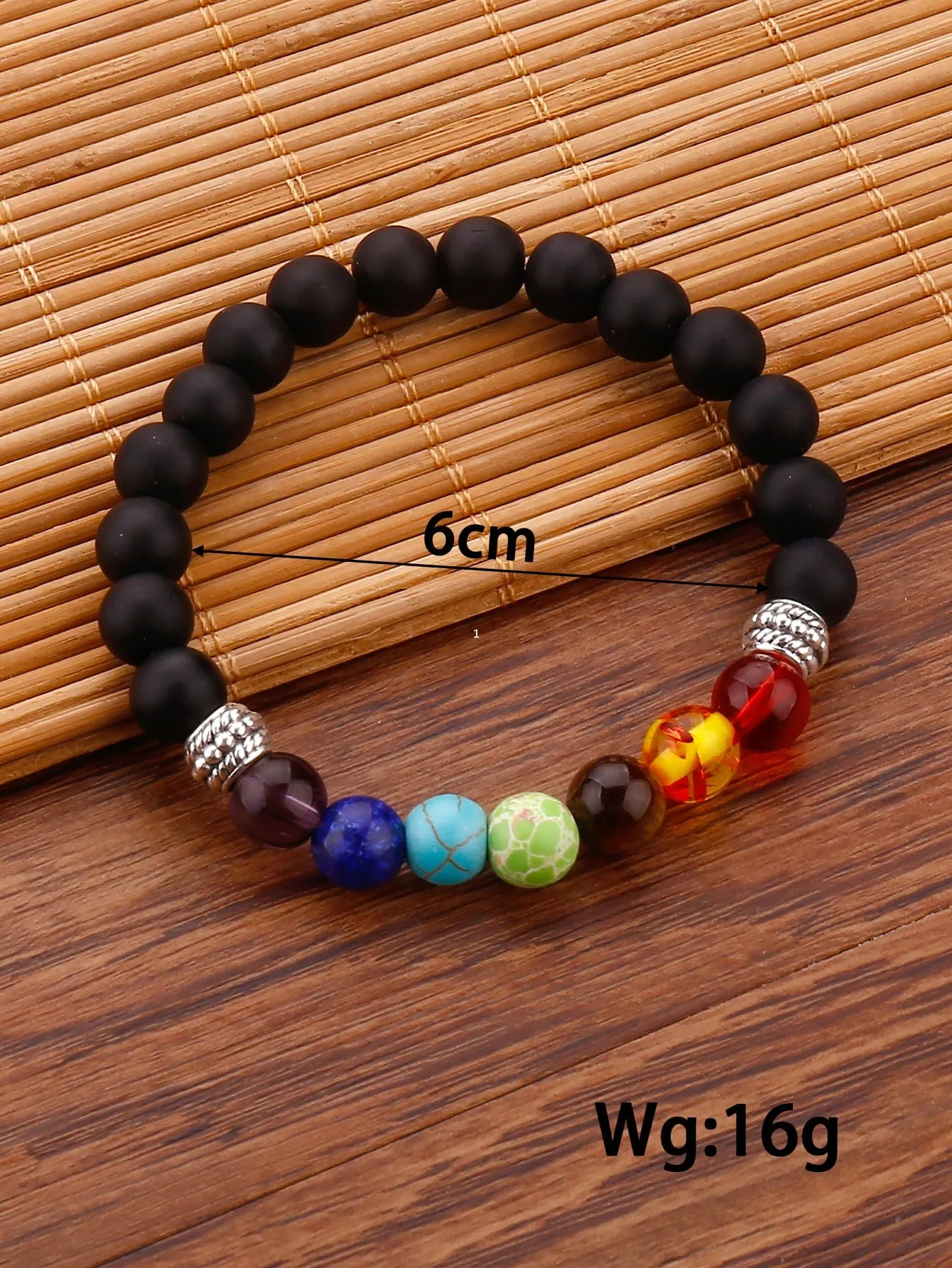 Chakra Stone Beaded Bracelet for Women Crafted Jewelry Stackable Bracelets