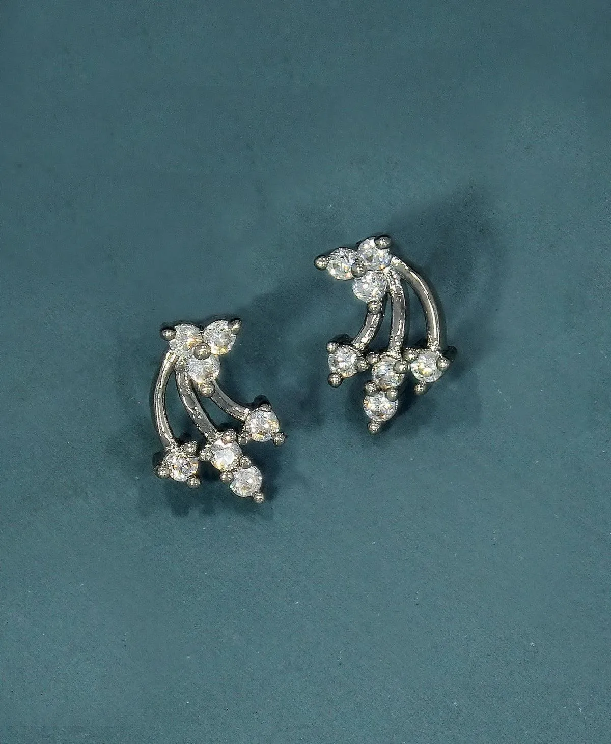 Delicate Stone Studded Earring