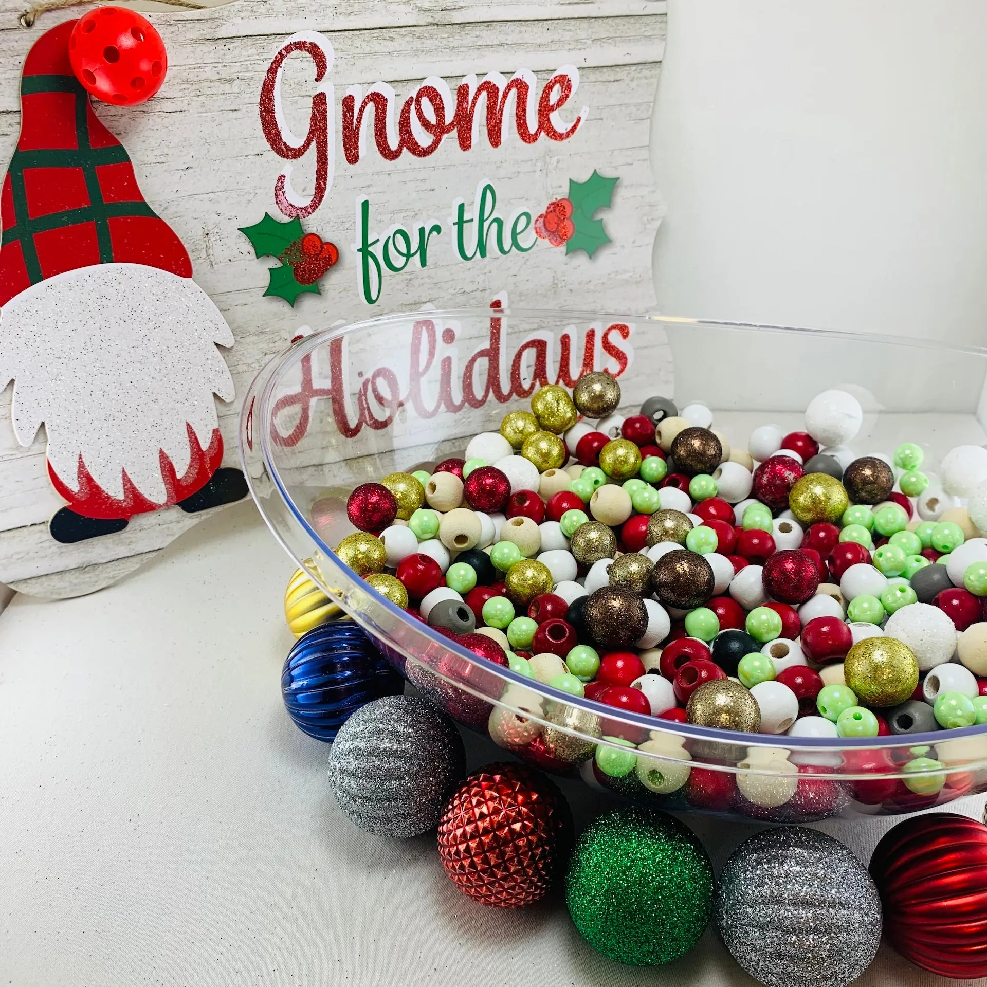 Design Your Own Pickleball Holiday Garland | Pickleball Christmas Gifts And Decor