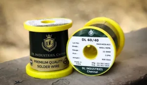 DL Solder Wire 500g – 22 Gauge 60/40 Grade Rosin Cored Solder Wire