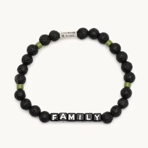 Family Little Words Project Trackable Bracelet S/M