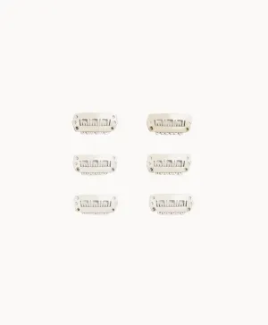 Hair Extension Gated Clips (6pcs)