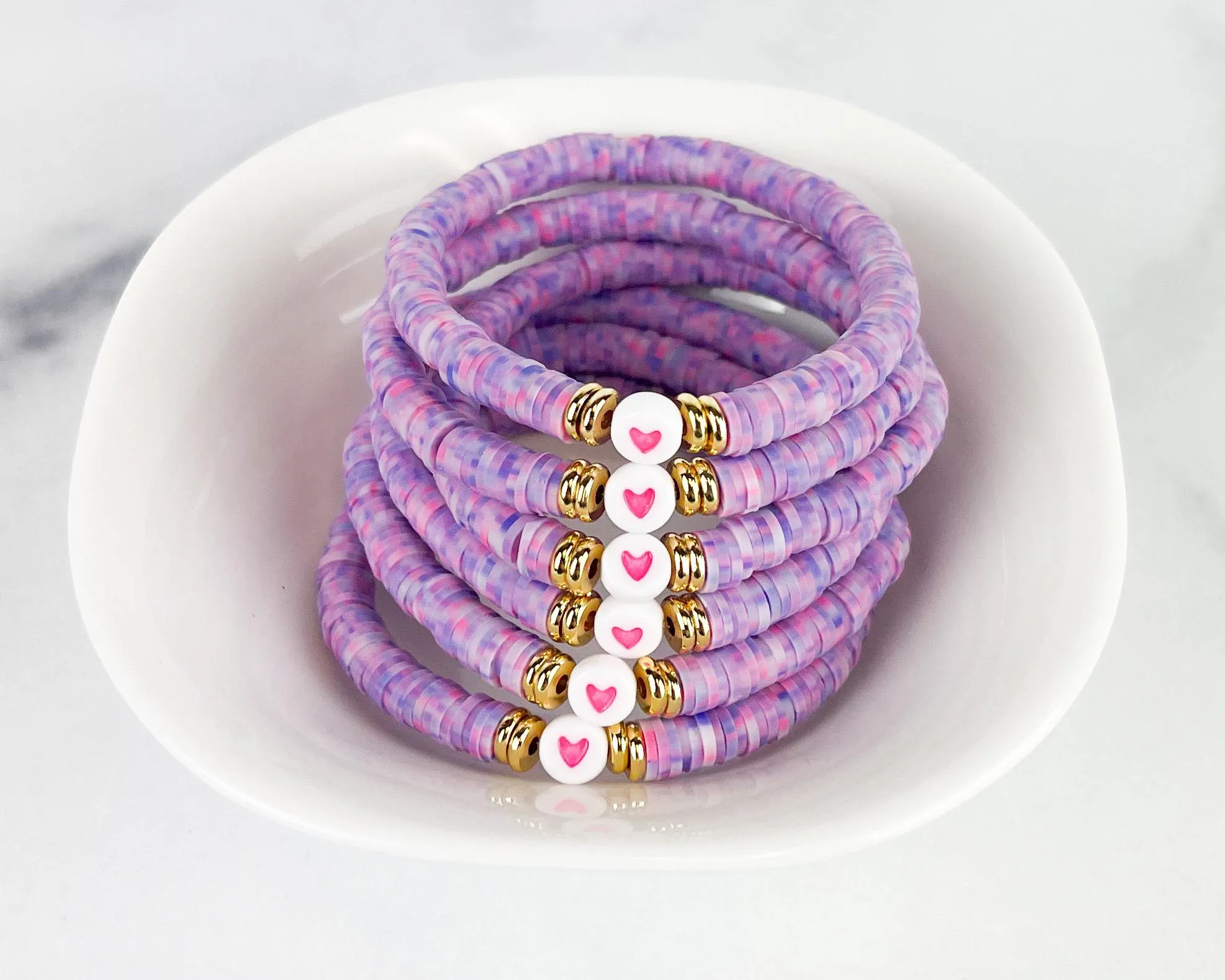 Heishi Small 6mm Color Pop Bracelet 