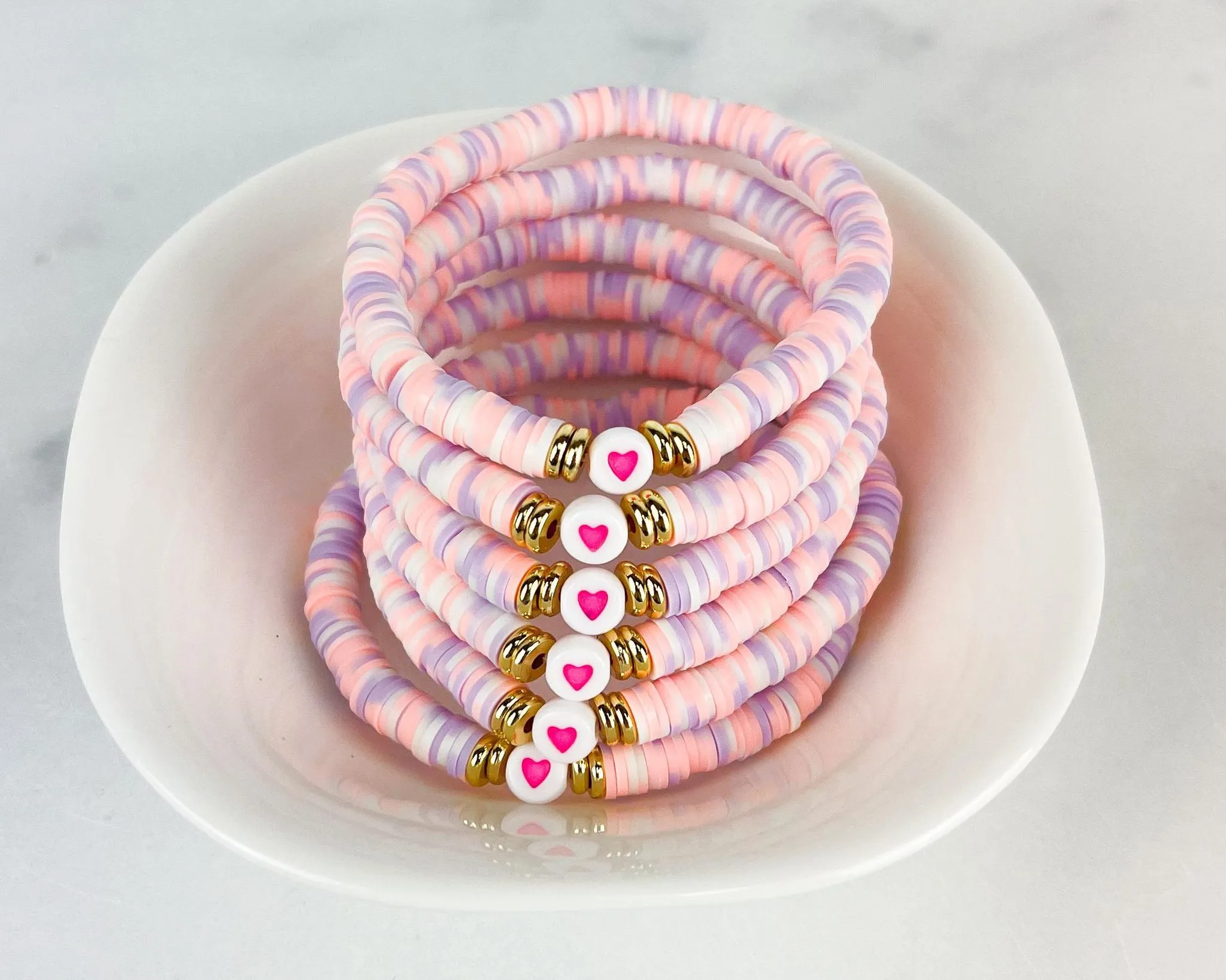 Heishi Small 6mm Color Pop Bracelet 