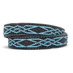 Infinity Turquoise Beaded Belt