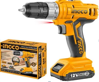 INGCO CDLI1221 12V Lithium-Ion Cordless Drill