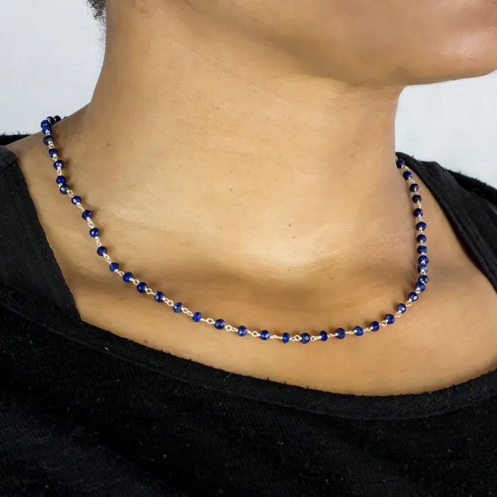 Lapis Lazuli Beaded Necklace