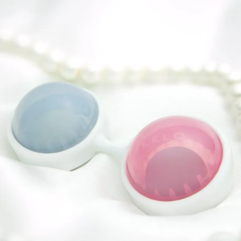 Lelo Luna Beads Mini Pleasure Set Pink And Blue