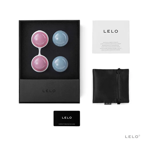 Lelo Luna Beads Mini Pleasure Set Pink And Blue