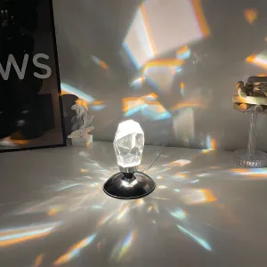 Luxury Crystal Stone Atmosphere Lamp