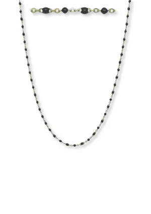 Onyx Beaded Necklace