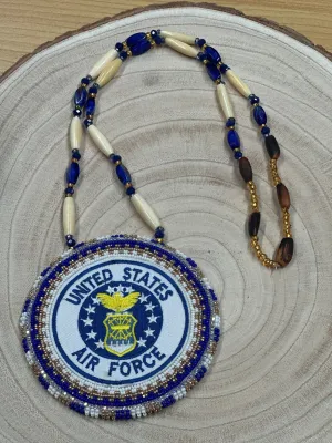 Sadie Shervino - Air Force Beaded Medallion