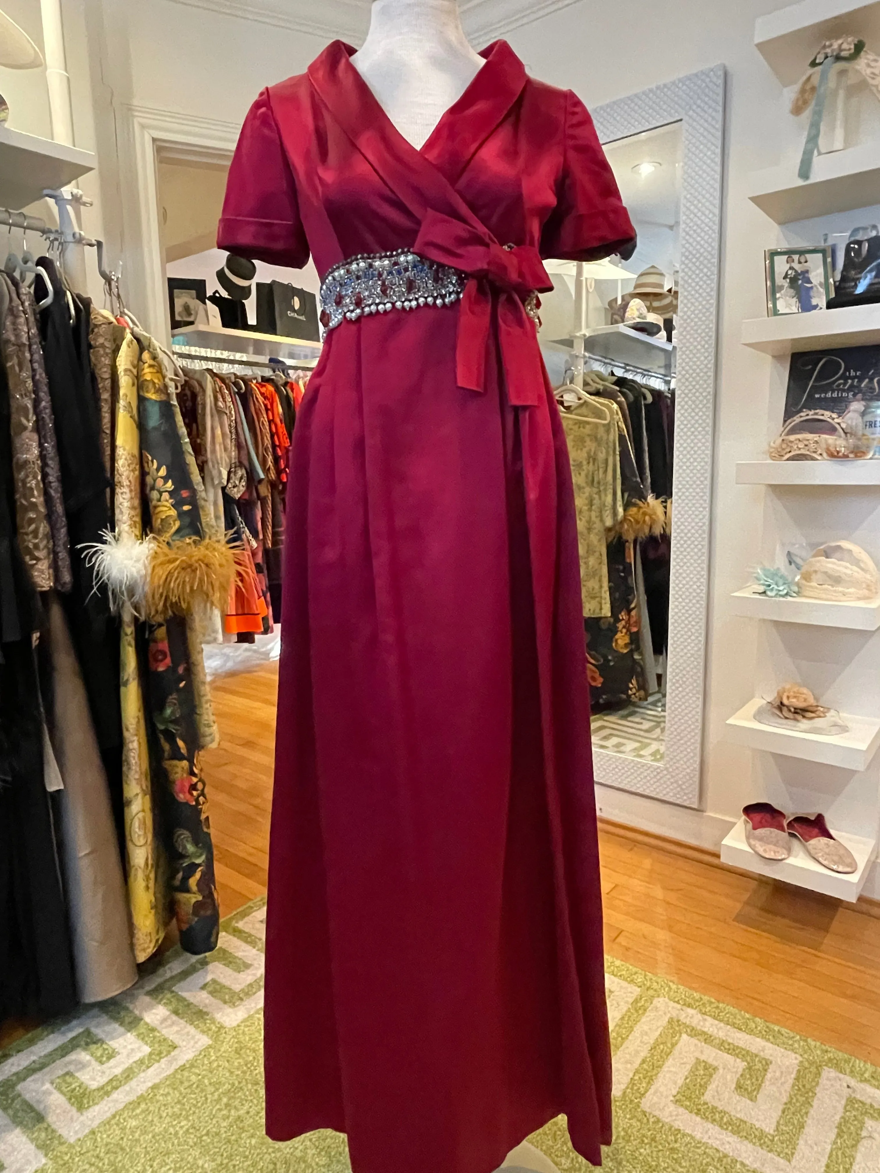 Sarmi Ruby Gown