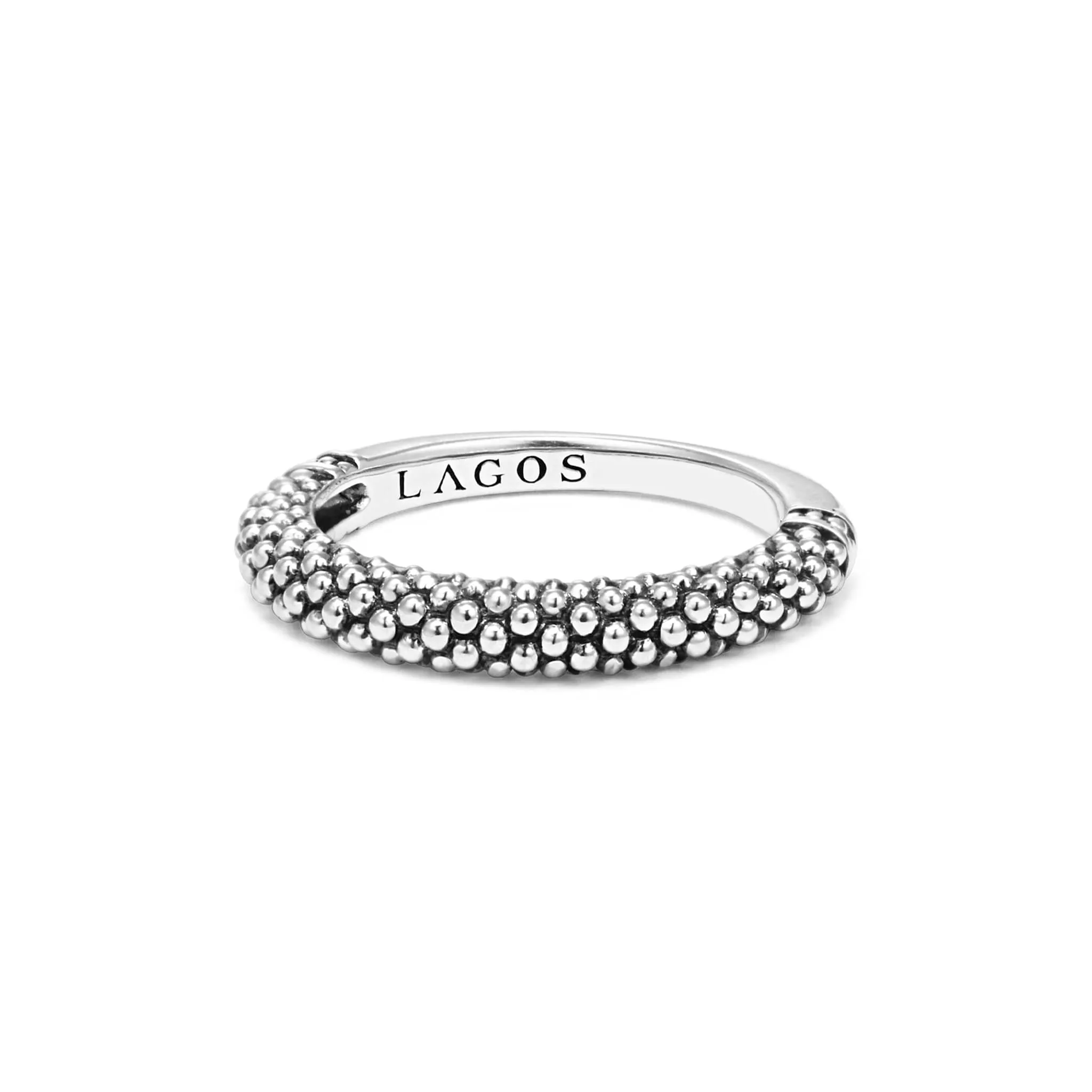 Stacking Rings Caviar Stacking Ring