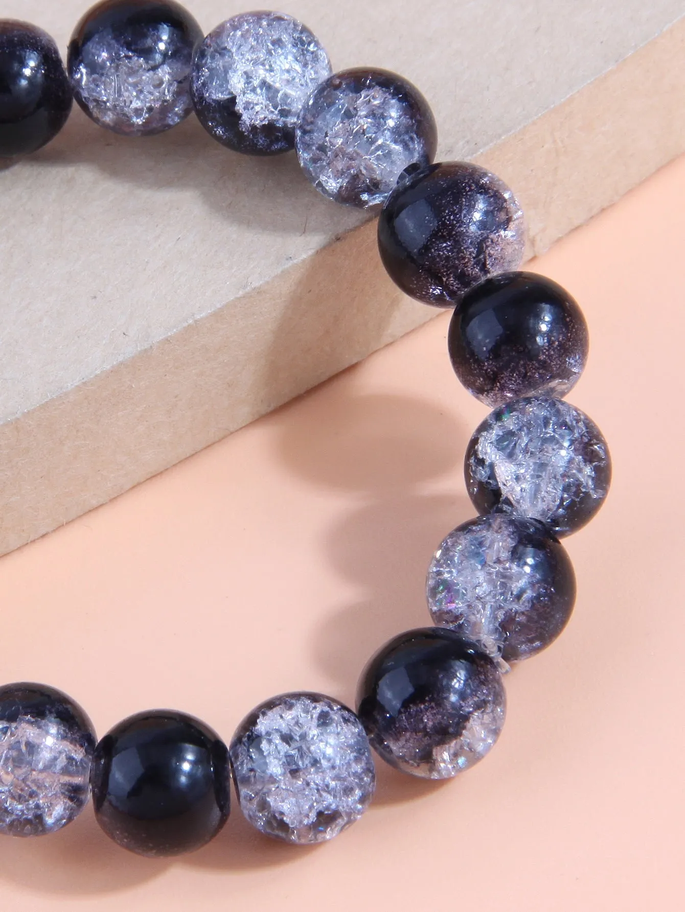 Star Sky Color Minimalist Beaded Bracelet for Women Crafted Jewelry Stackable