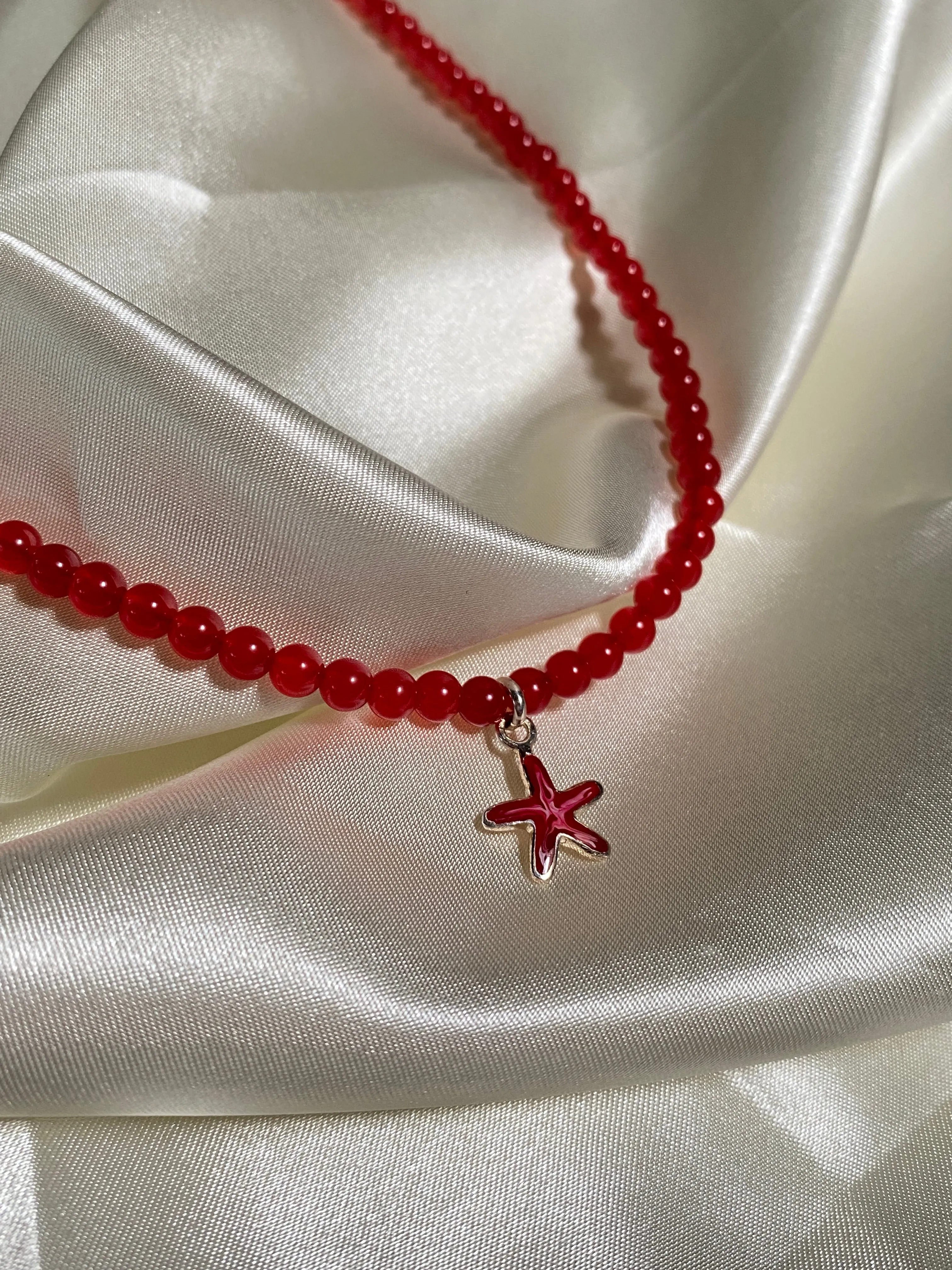 Starfish Beaded Necklace