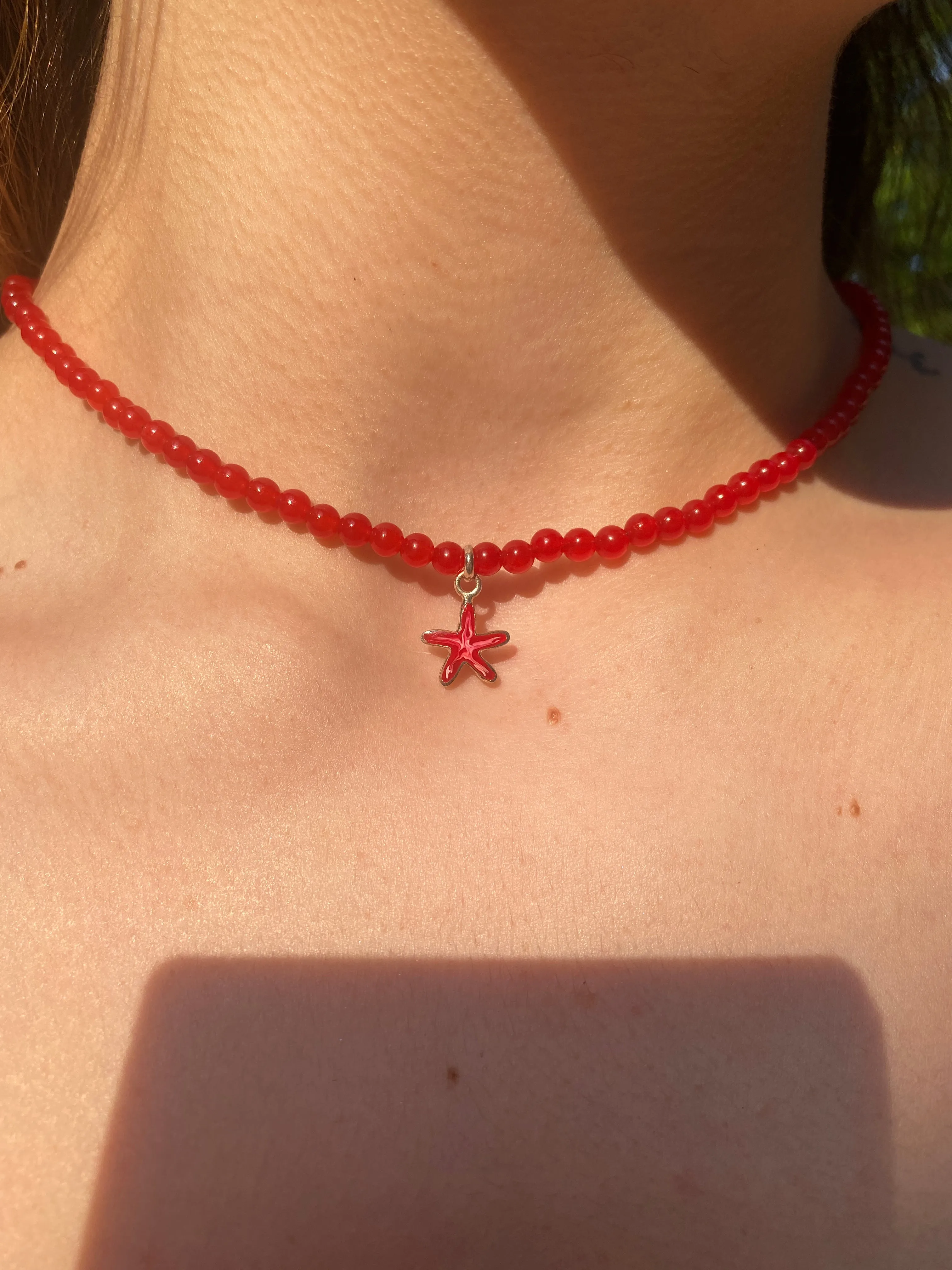 Starfish Beaded Necklace