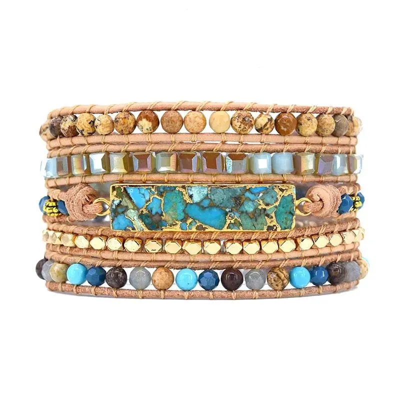 Turquoise Treasure Wrap Bracelet